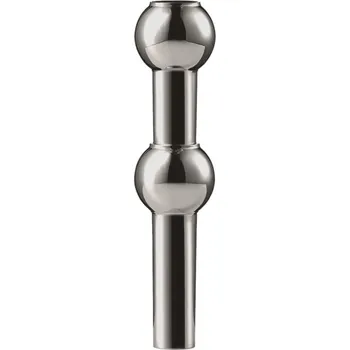 Váza Stoff Nagel Designová vázička STOFF Nagel Black Chrome