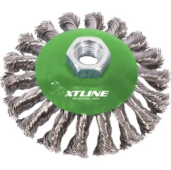 XTLINE Kartáč miskový copy nerez M14 | 100 mm
