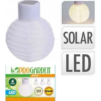 Venkovní osvětlení Solární lampa zapichovací Koopman bílá 123 cm 1 ks