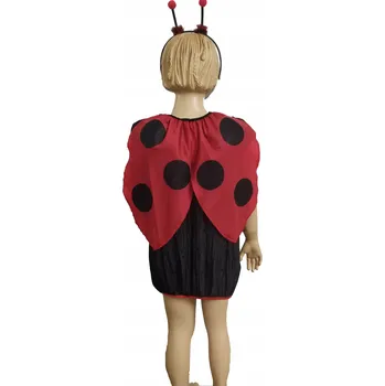 Karnevalový kostým Kostým BIEDRONKA šaty křídla tykadla 104