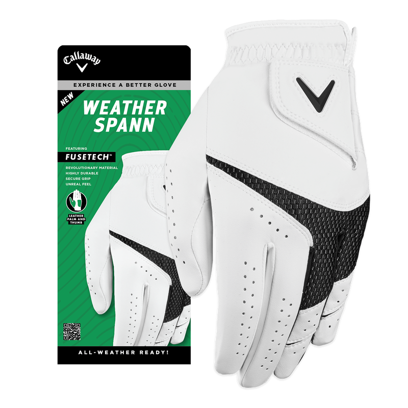 Callaway W rukavice Weather Spann 25 bílo černá: Dámské LH M
