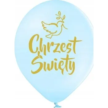 Balónek Balónky Adikbal Svatý křest 30 cm 5 kusů