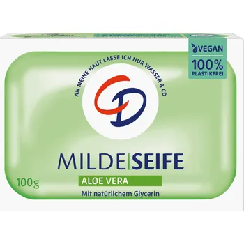 Koupelová kosmetika CD Jemné mýdlo s ALOE VERA pro citlivou pokožku 100g - originál z Německa