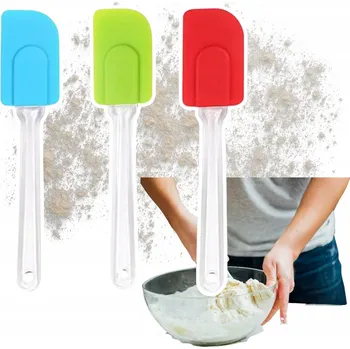 Kuchyňská stěrka Kuchyňská Špachtle / Stěrka SILIKONOVÁ 23 cm Pevná DIAMOND - různé barvy