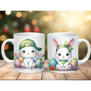 Hrnek 330ml, KRÁLÍCI A KRASLICE, cena za 1 ks