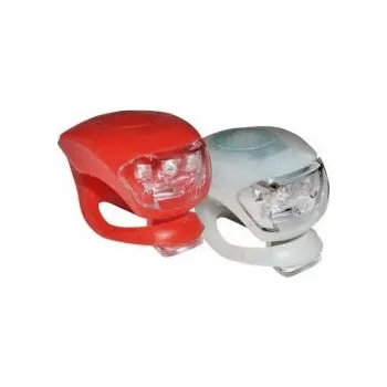 Cyklosvítilna blikačky MAX1 Frog sada bílá/červená 2ks P+Z 11801