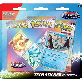 Sběratelská karetní hra Pokémon TCG Scarlet & Violet Prismatic Evolutions Tech Sticker Collection Glaceon