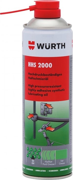 Würth HHS 2000 - přilnavé mazivo 500 ml