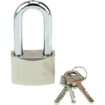 Visací zámek Zesílený visací zámek GERDA SECURE S40 s prodlouženým třmenem H70, nikl satén