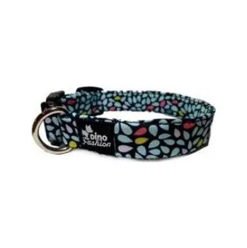 Obojek pro psa DINOFASHION Obojek DINOFASHION Happy Leaves 45/3cm