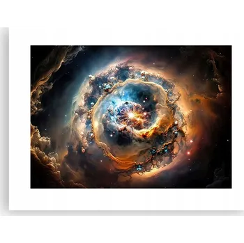 Obraz Obraz plakát do obýváku ložnice 40x30 vesmír foto na zeď bez rámu