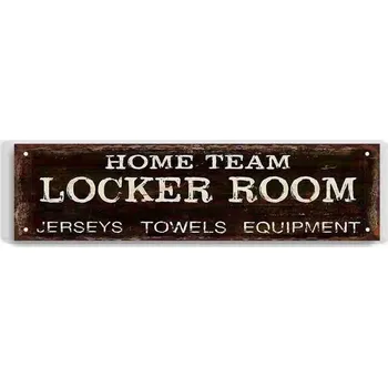 Obraz Cedule Locker Room