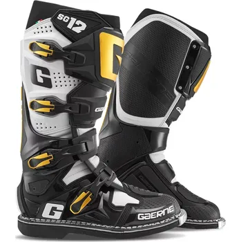 Moto obuv Motokrosové boty Gaerne SG 12 LUXE zlatá/černá (Motokrosová obuv SG12)