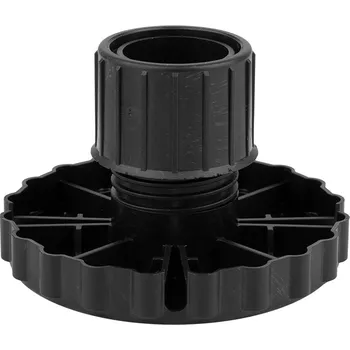 Nábytkové kování Hettich Korrekt 44747 soklová noha 50 mm černá