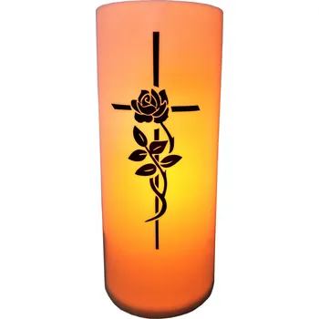 Svíčka LED vložky s efektem plamene do svíček Hřbitovní Svíčka / náplň