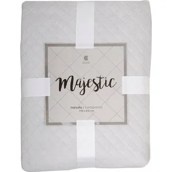 Prostěradlo Přehoz Essex polyester 170 cm x 210 cm šedý