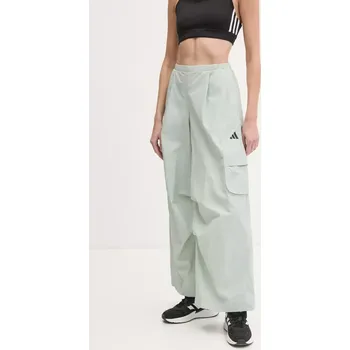 Dámské kalhoty Kalhoty adidas City Escape dámské, šedá barva, hladké, JY0517 09X, vel. XS