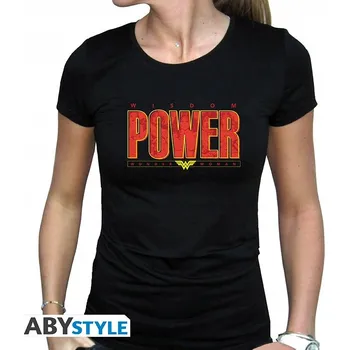 Dámské tričko Tričko XL Wonder Woman černé