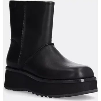 Dámské kozačky Nízké kozačky UGG Cityfunc Mid dámské, černá barva, na platformě, 1162990-BLK 1162990.BLK 99X, EUR 37