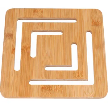 Podložka pod hrnec Podstavec pod hrnec, ochranná bambusová podložka