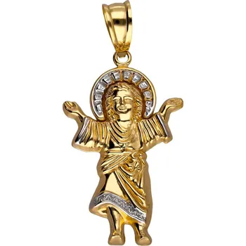 Přívěsek Zlaton Přívěsek Madonka žluté a bílé zlato