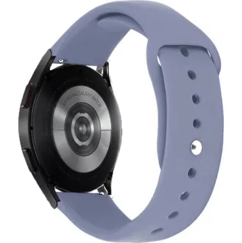 Příslušenství k chytrým hodinkám Silikonový řemínek 18mm pro hodinky Samsung / Huawei / Xiaomi / Garmin Barva: Fialovo-šedá, Typ: 35