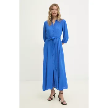 Dámské šaty Šaty Answear.LAB maxi fanny.1FKK modrá 55X, vel. S