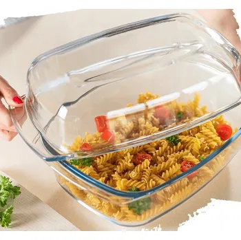 Dóza na potraviny Žáruvzdorná obdélníková nádoba LUXITO 5,2 l