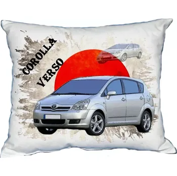 Povlak na polštářek Polštářek s osobním autem Toyota Corolla Verso (Polštářek s osobním autem )