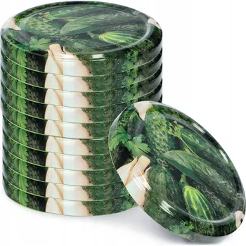 Víčko na zavařovací sklenici ŠROUBOVACÍ VÍČKA VÍČKA NA SKLENICE 10 ks fi 82