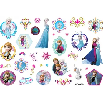 Tetování Smyvatelné tetování pro děti Ledové Království Elsa Anna CG069