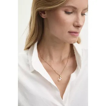 Náhrdelník Ručně vyrobený náhrdelník s kultivovanou perlou Answear.LAB WS25.AKD00L zlatá 10Y, vel. ONE SIZE