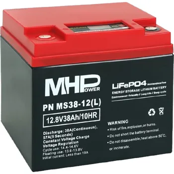 Trakční baterie MHPower battery MS38-12(L) 12V 38Ah