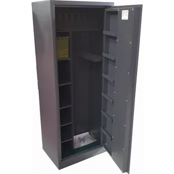 Trezor Justra Kombinovaná skříň na pět zbraní ZJ 2x5 VARIANT 5/9, tmavě šedá