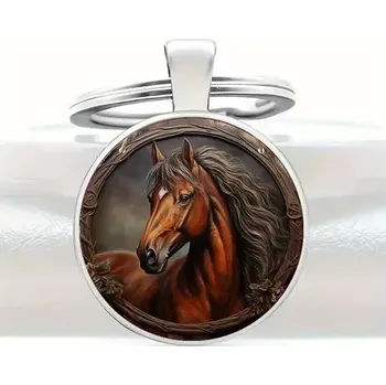 Přívěšek na klíče kůň