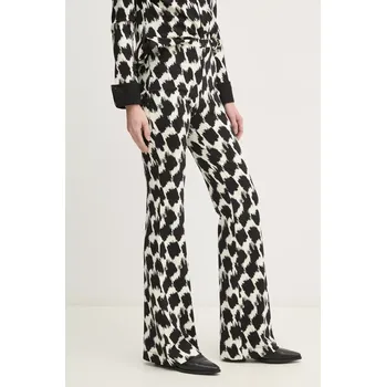 Dámské kalhoty Kalhoty DIANE VON FURSTENBERG DVFPL4S002 černá 99A, vel. 38