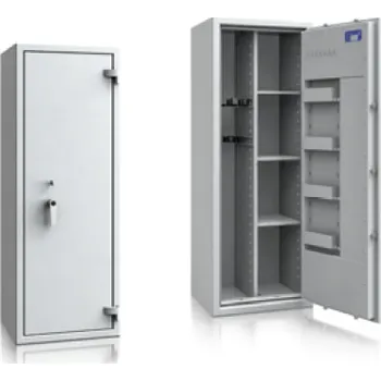 Trezor ISS Kombinovaný trezor St. Gallen WF MAX KOMBI 56466.51 KL, světle šedý