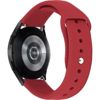 Příslušenství k chytrým hodinkám Silikonový řemínek 22mm pro hodinky Samsung / Huawei / Xiaomi / Garmin Barva: Hloh, Typ: 33