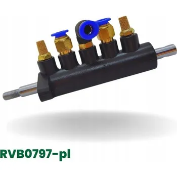 Rozdělovač Rozdělovač ventilů černý (typ C)