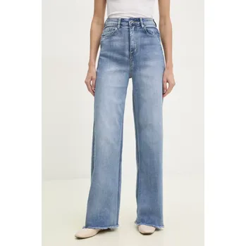 Dámské džíny Džíny Answear.LAB dámské, high waist C1308.hos modrá 55X, vel. XS