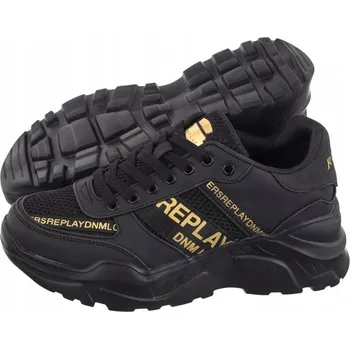 Dámská obuv Replay Vanessa Tape GWS7Z Black/Gold 39