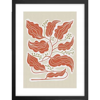 Obraz Obraz plakát v černém rámu do obýváku 30x40 boho foto plakáty na zeď