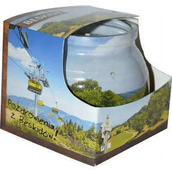 Svíčka Parafínová vonná svíčka BESKYDY Admit