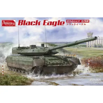 Plastikový model Amusing Hobby 1/35 Black Eagle - Object 640