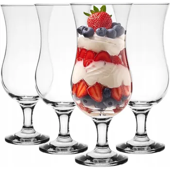 Sklenice Sada 4 koktejlových Skleničky Fiesta GLASMARK , sada na nápoje, 420 ml
