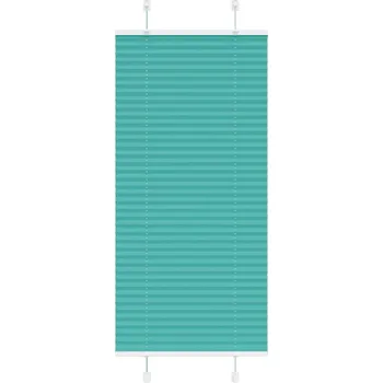 vidaXL Plisovaná roleta 60x150 cm Šířka látky 59,4 cm [4015084] Barva: Petrolejově zelená