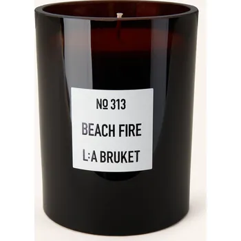 Svíčka L:A Bruket Vonná Svíčka Beach Fire, hnědá