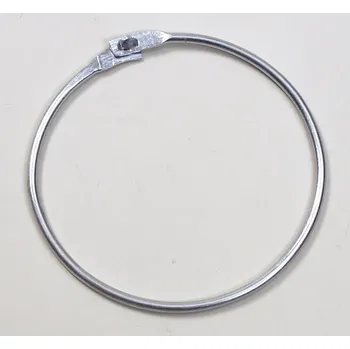 Fotbalová tréninková pomůcka Spona na rozlišováky Select Metal rings for bibs stříbrná Velikost: NS Velikost: NS