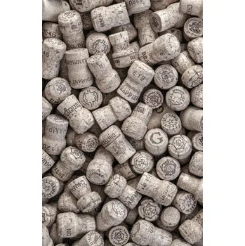 Obraz Plakát Korkové zátky od šampaňského bez rámu 56,6 x 86,4 cm
