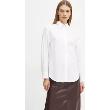 Pánská košile Bavlněná košile Marciano by Guess SKYLER bílá barva, relaxed, s klasickým límcem, 5RGH11 7256A 5RGH11.7256A 00X, vel. 34